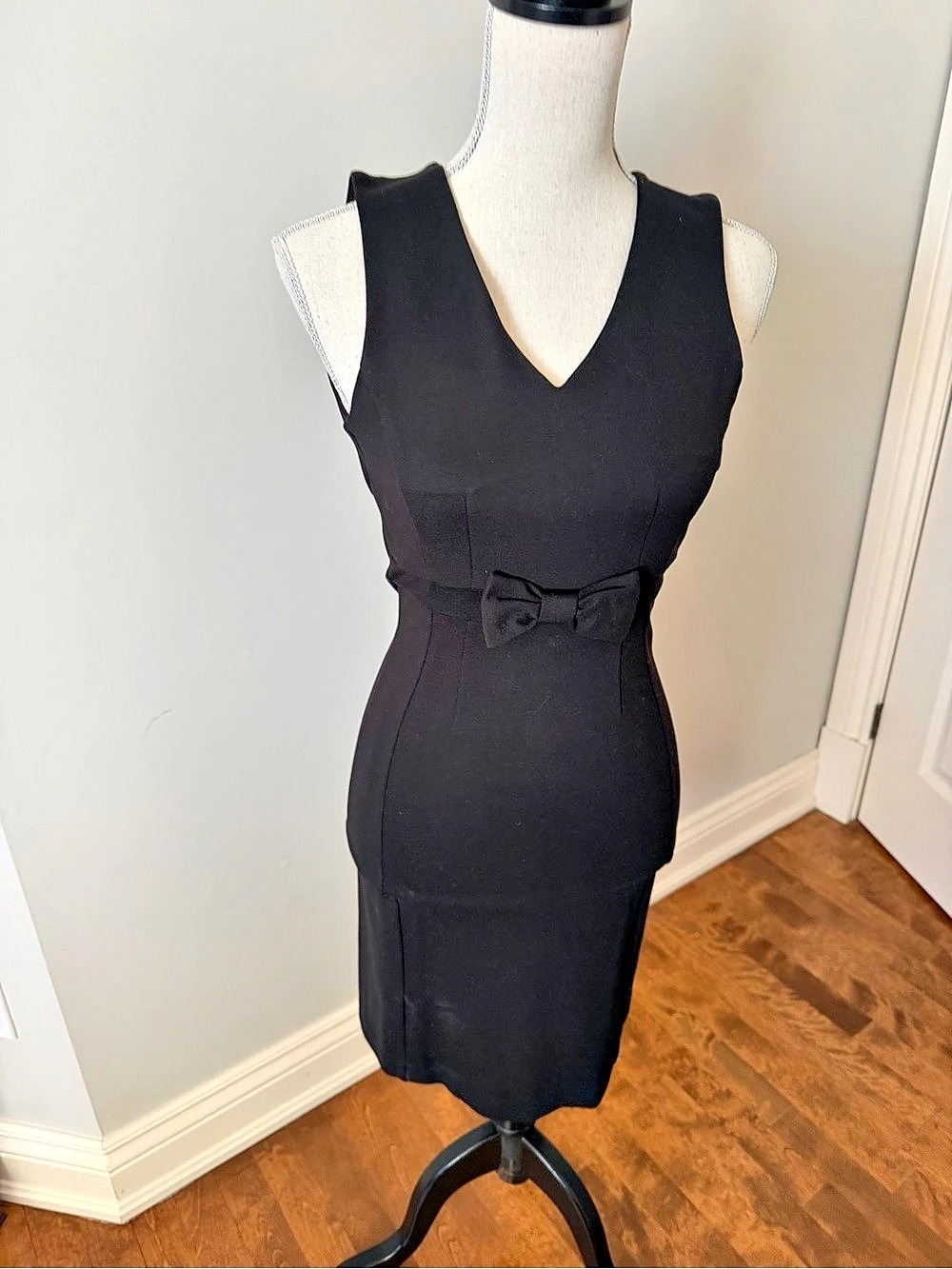 NWT Midi Dress in Black Size XS